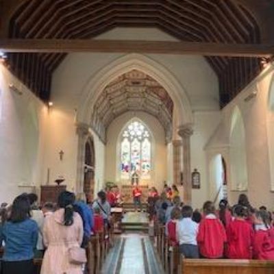 St Peter's Church service - Lilley